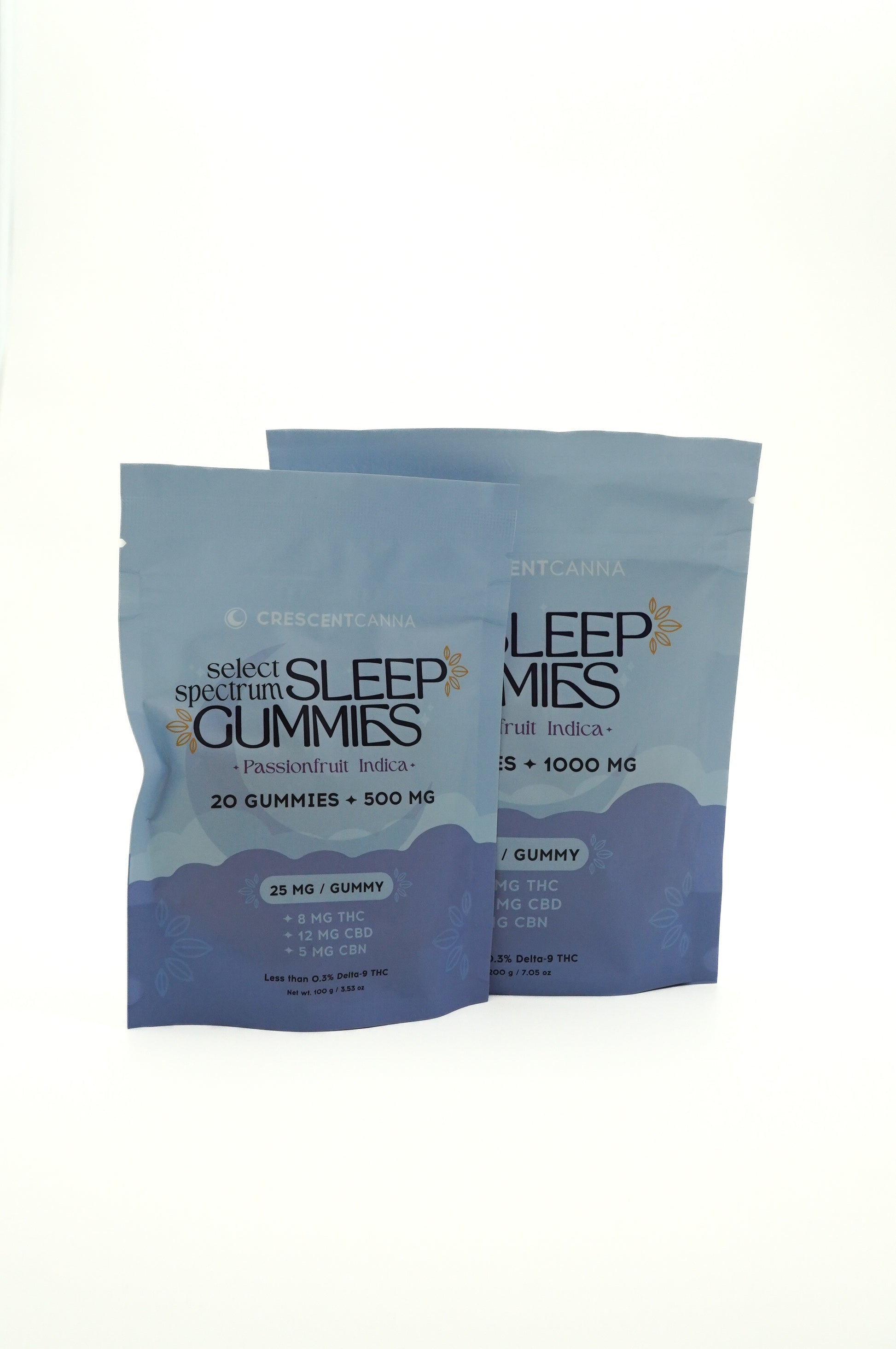 Crescent Canna Select-Spectrum Sleep Gummy 25mg (Passionfruit)