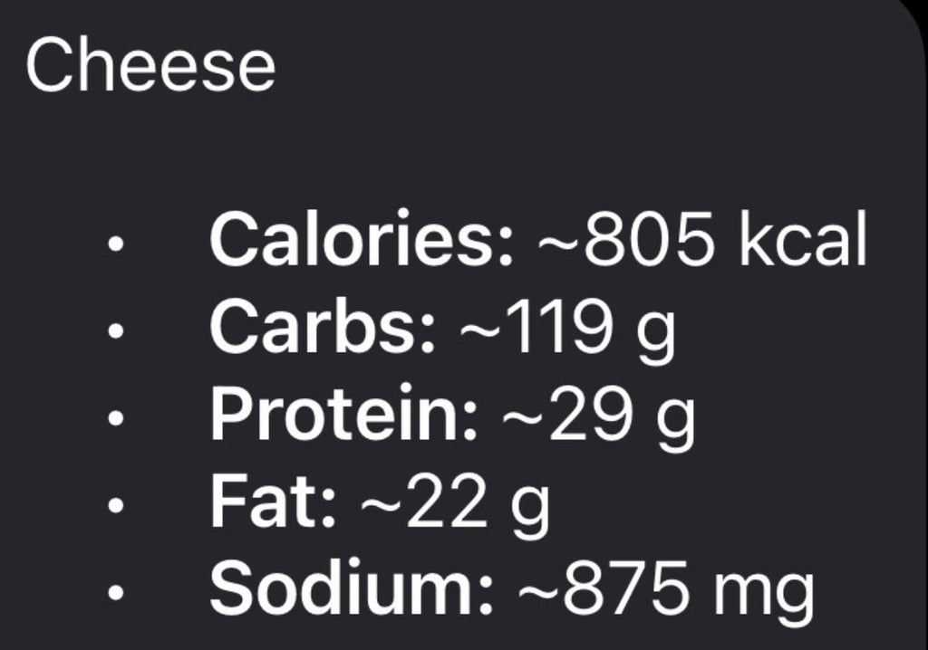 Spinello's 40mg Cheese Pizza