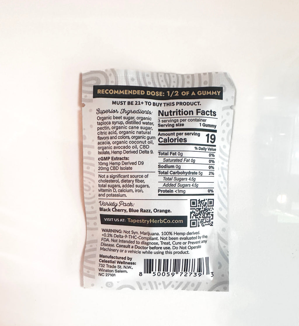 Tapestry Anytime Gummies 15ct