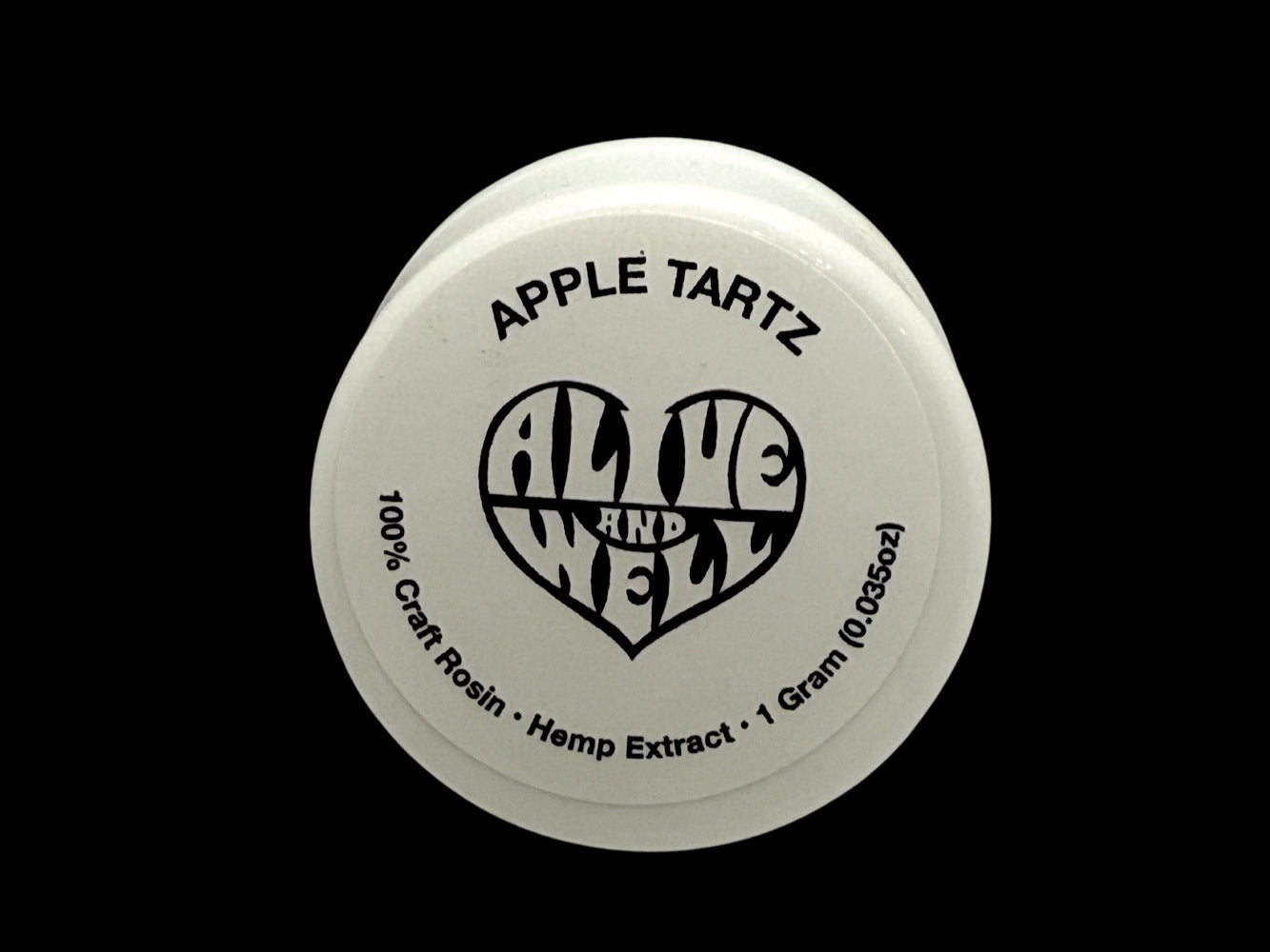 Alive & Well Rosin Concentrate 1gm (Apple Tartz)