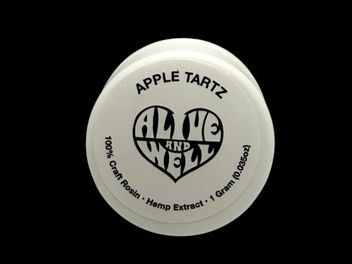 Alive & Well Rosin Concentrate 1gm (Apple Tartz)