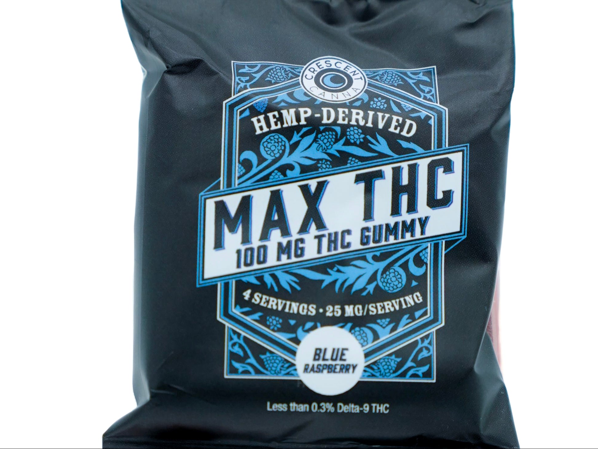 Crescent Canna Max 100mg Gummy (Blue Raspberry)