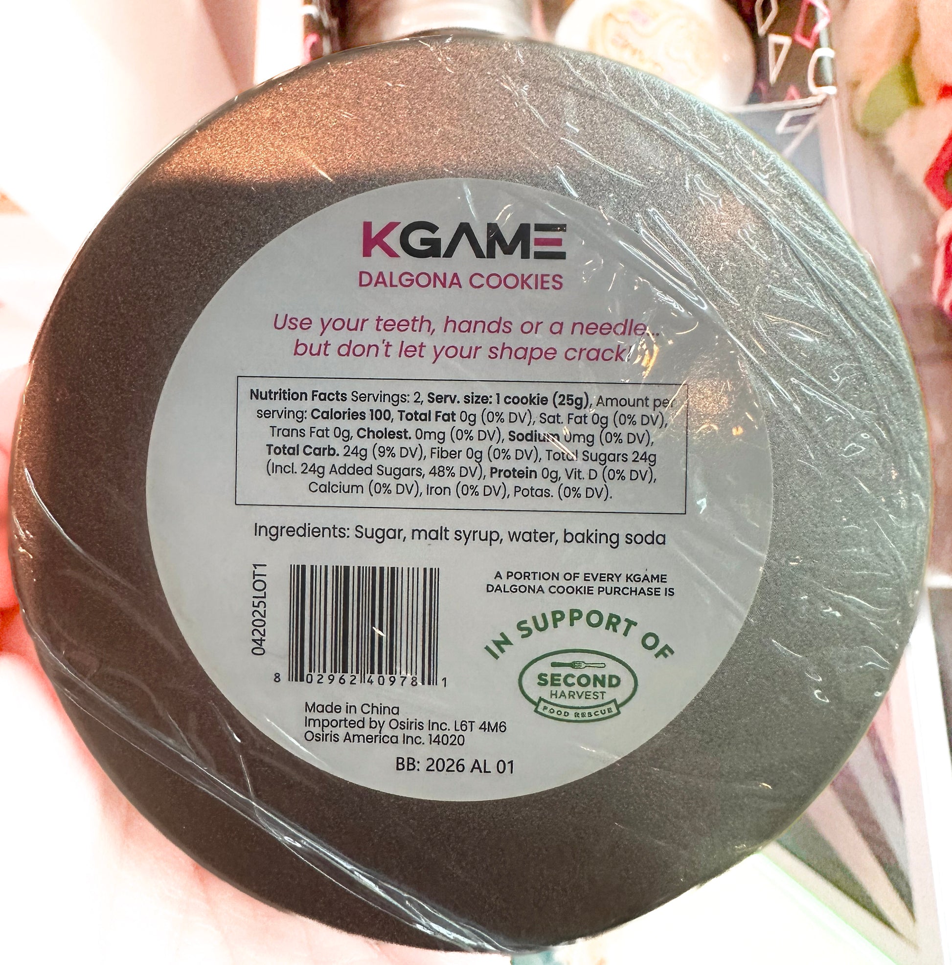 Kgame Dalgona Cookies