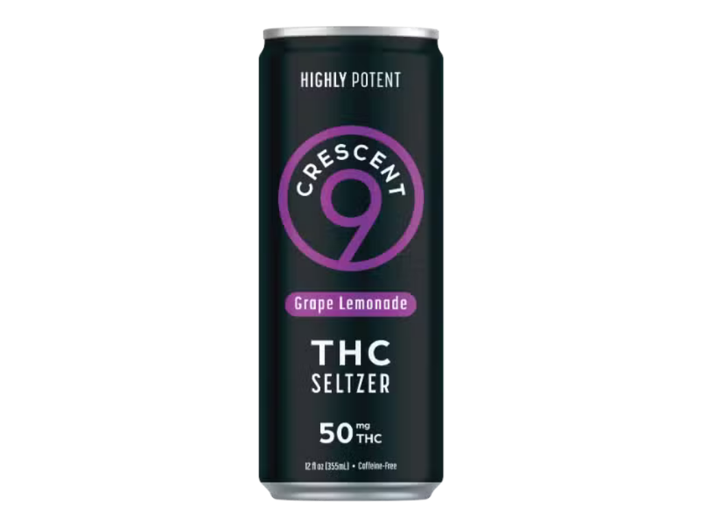 Crescent 9 Seltzer 50mg ( Grape Lemonade)