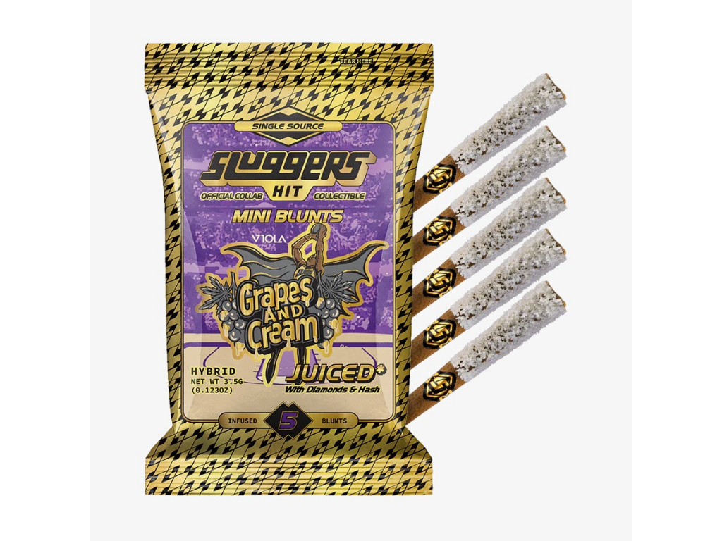 Sluggers Mini Blunt 5pk (Grapes & Cream) Hybrid