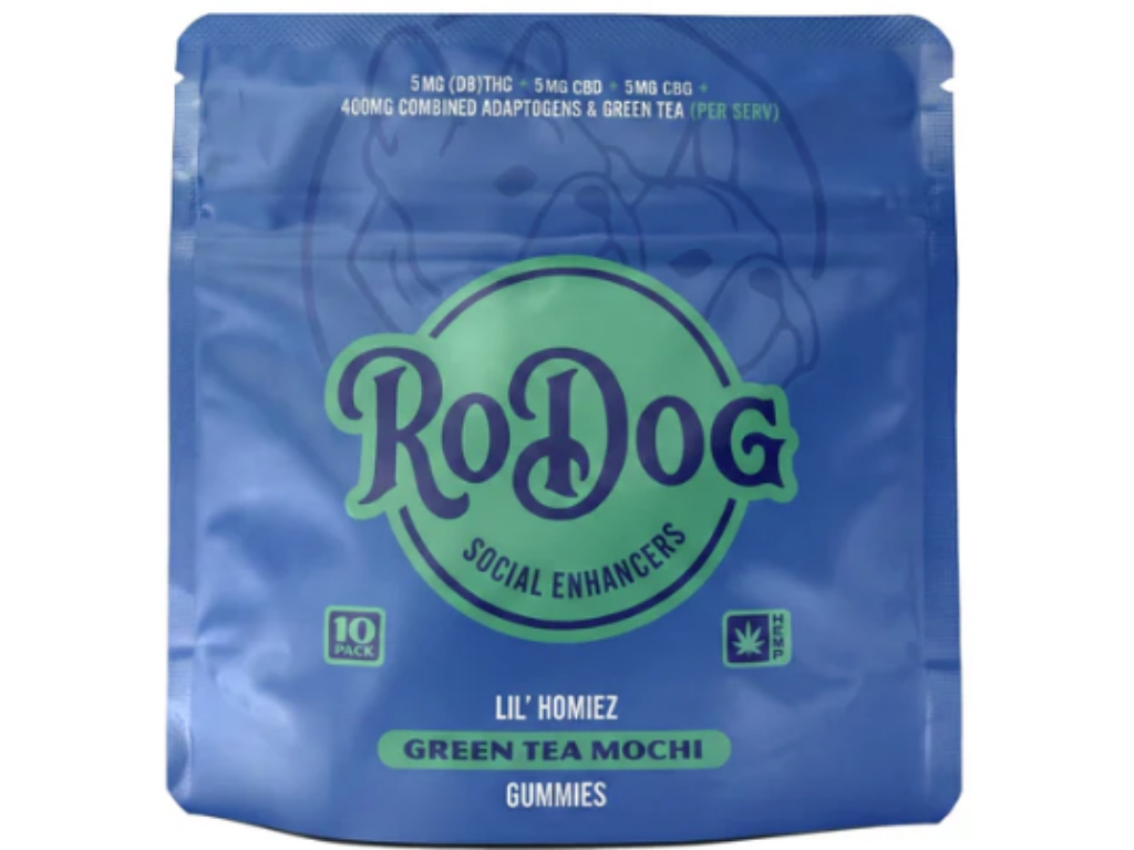Rodog Lil Homiez Gummies (Green Tea Mochi) 10cnt