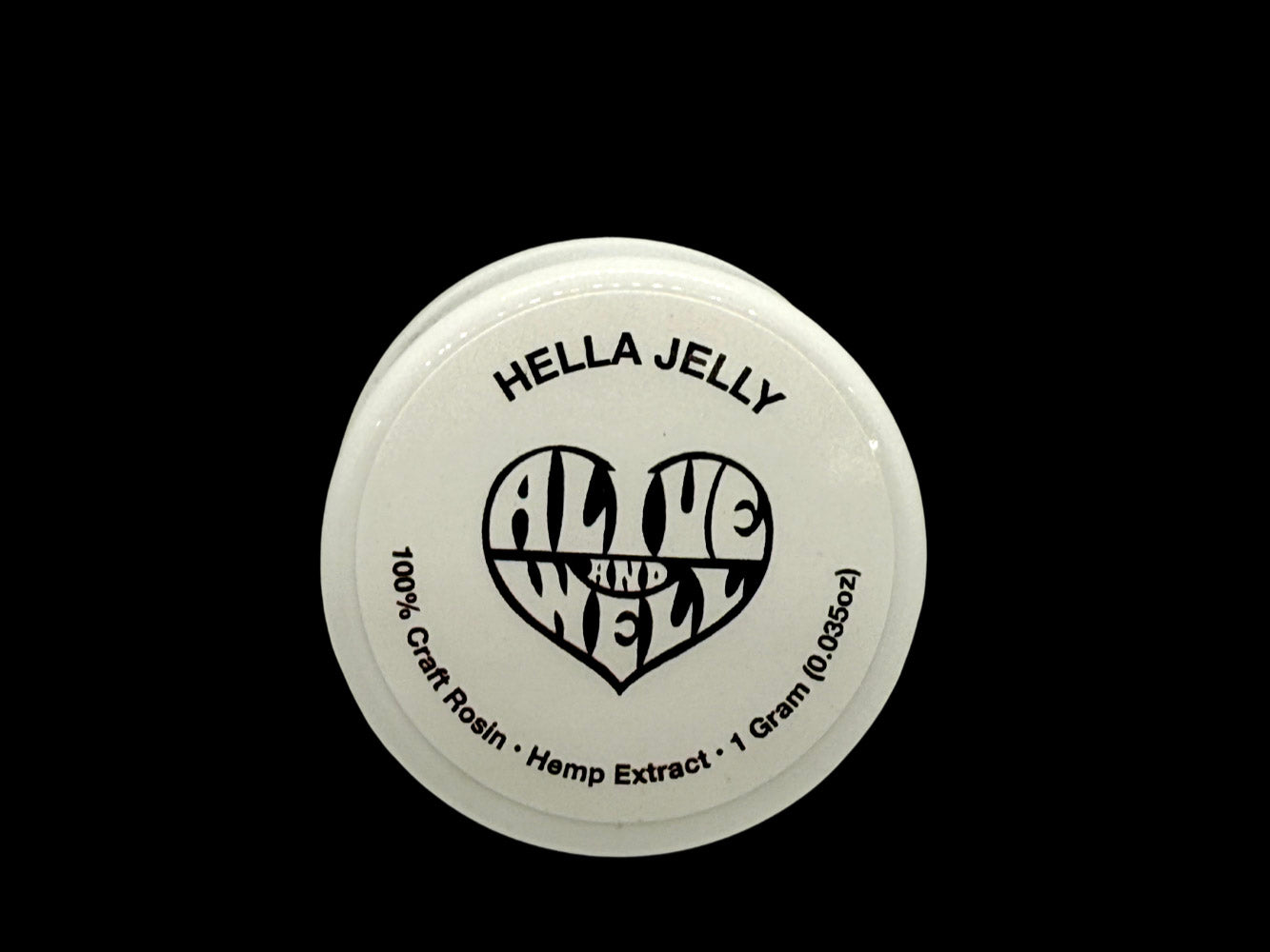 Alive & Well Rosin Concentrate 1gm (Hella Jelly)