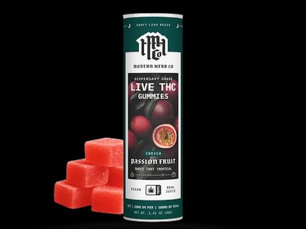 Modern Herb Co Gummies Live Resin (Passion Fruit)