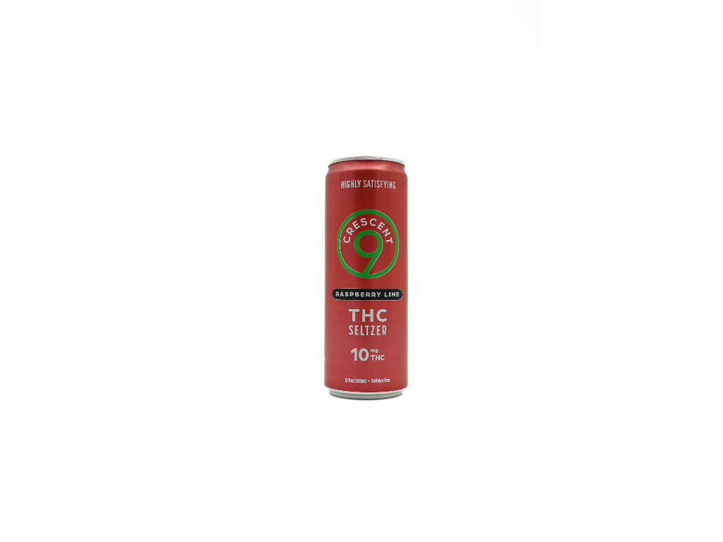 Crescent 9 Seltzer 10mg (Raspberry Lime) 4pk