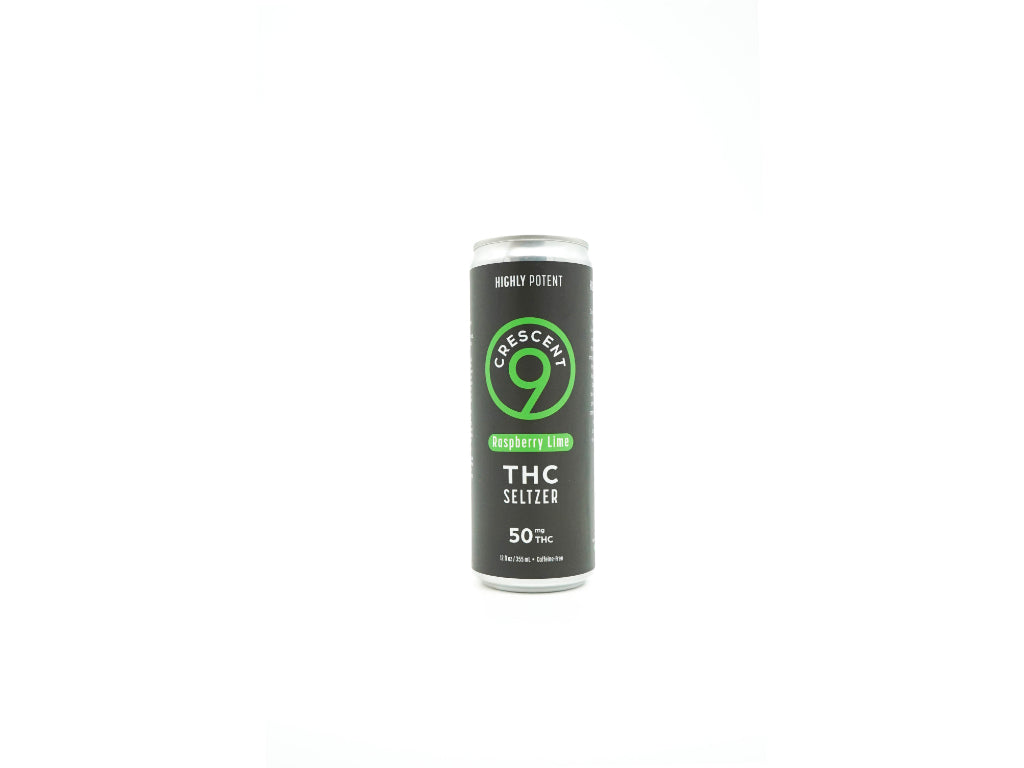 Crescent 9 Seltzer 50mg (Raspberry Lime) 4pk