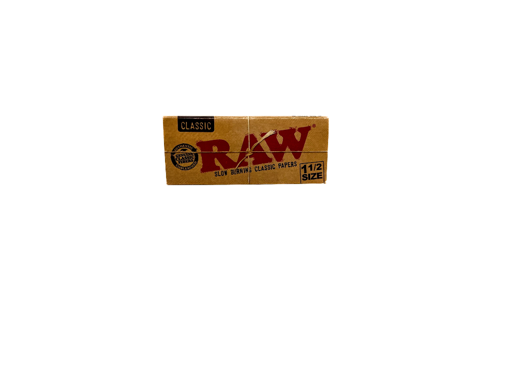 Raw Papers (Classic) 1 1\2 33pk