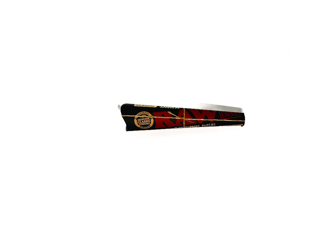 Raw Cone (Classic Black) 1 1\4 6pk