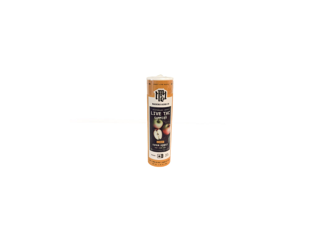 Modern Herb Co Gummies Live Resin (Sour Apple)