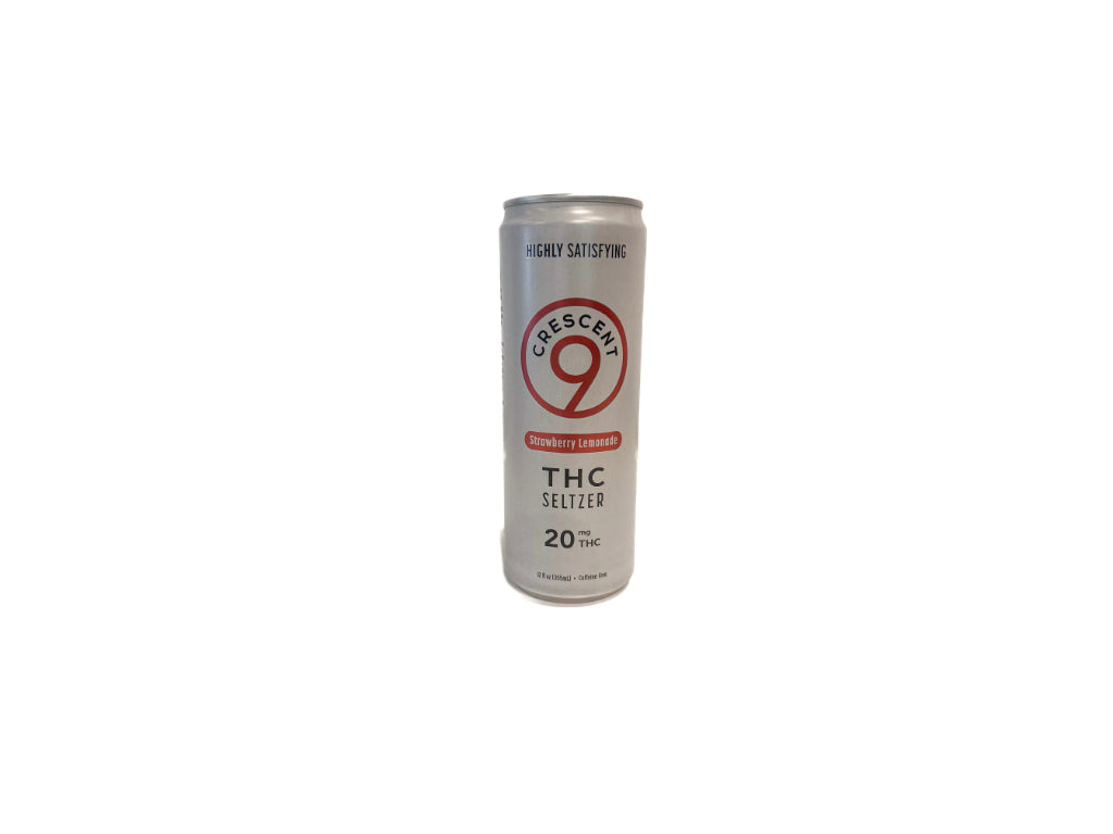 Crescent 9 Seltzer 20mg (Strawberry Lemonade) 4pk – FLYT